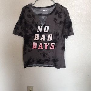 Tie day no bad days t shirt